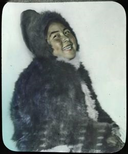 Image of Ahl-ning-wah With Head Back Laughing